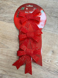 Trio of Glittery Twist on Ribbons