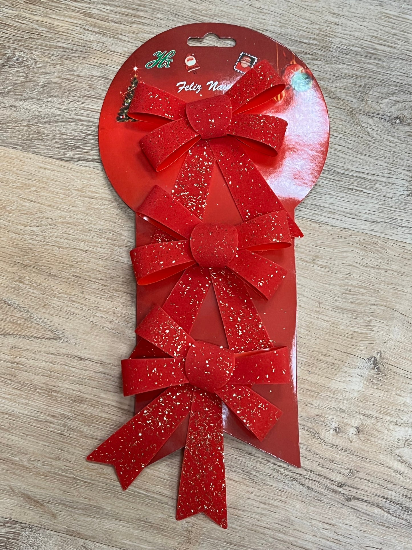 Trio of Glittery Twist on Ribbons