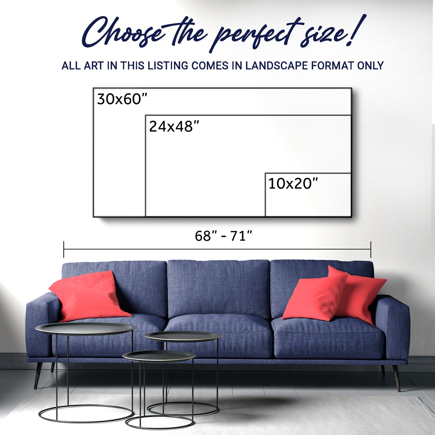 Turquoise Minimalist Wall Art