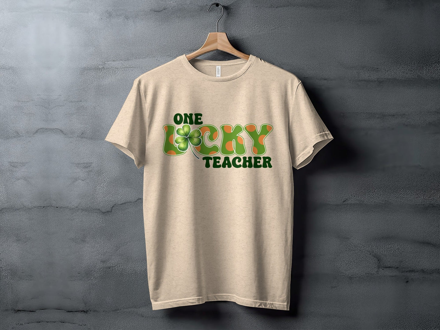 One Lucky Teacher T-Shirts, St Patricks Day Teacher Shirts, Shamrock T-Shirts, Teacher Gifts, Teacher Appreciate T-Shirts, Gifts for Teacher
