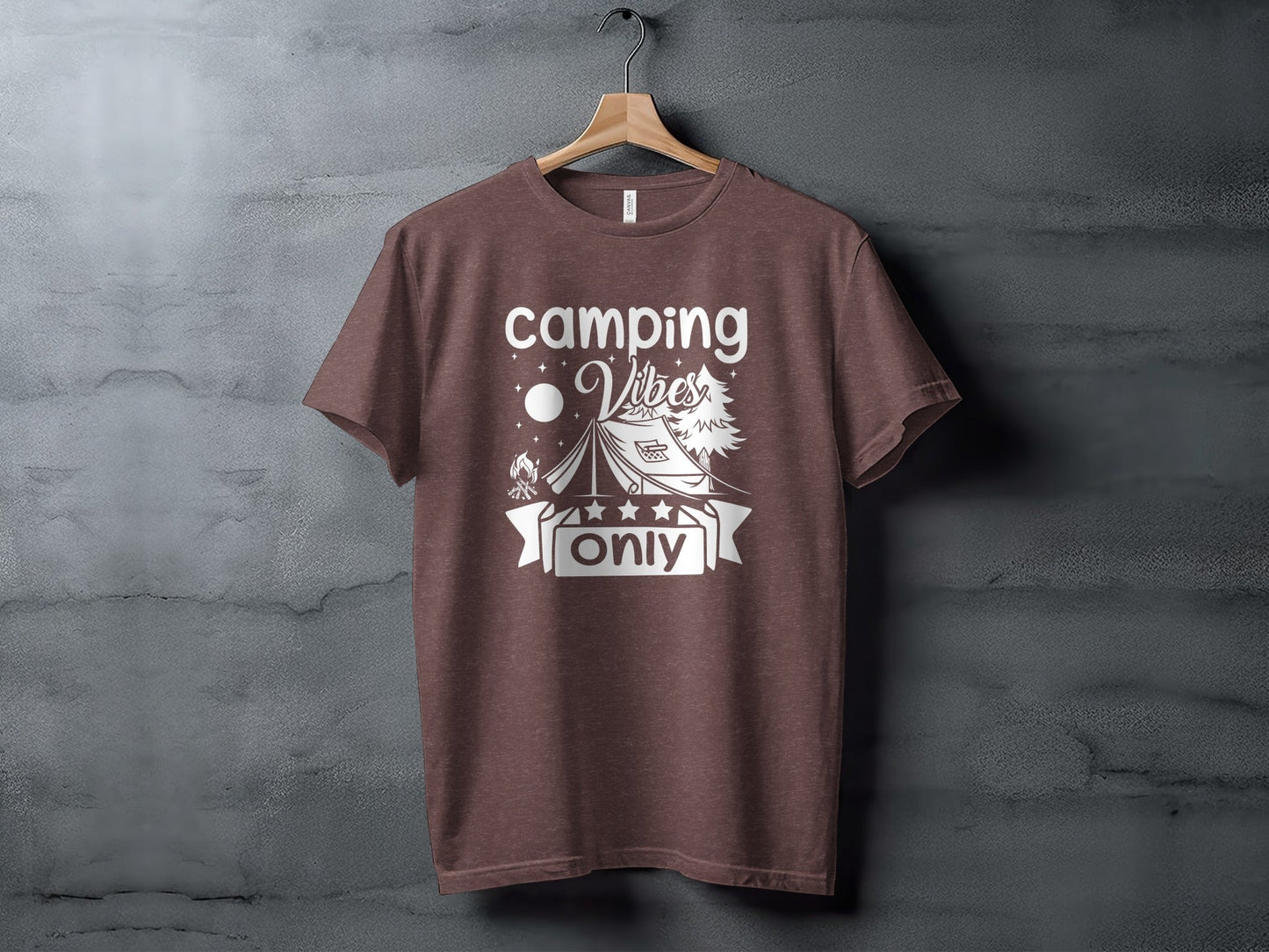 Camping Vibes Only Night Under the Stars T-Shirt