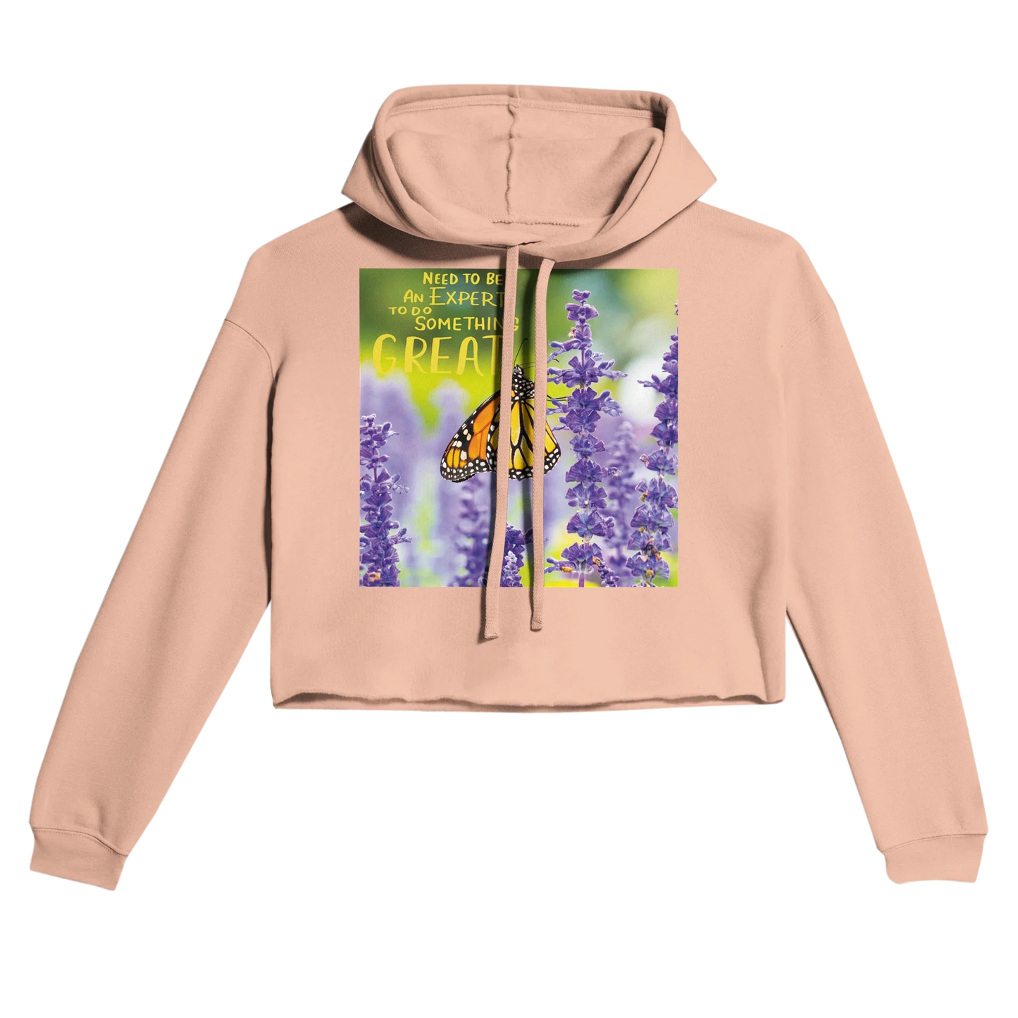 Women's Cropped Hoodie | Bella + Canvas 7502