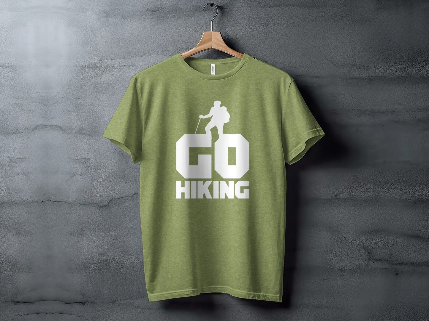Go Hiking Motivation For Adventurous Hikers T-Shirt