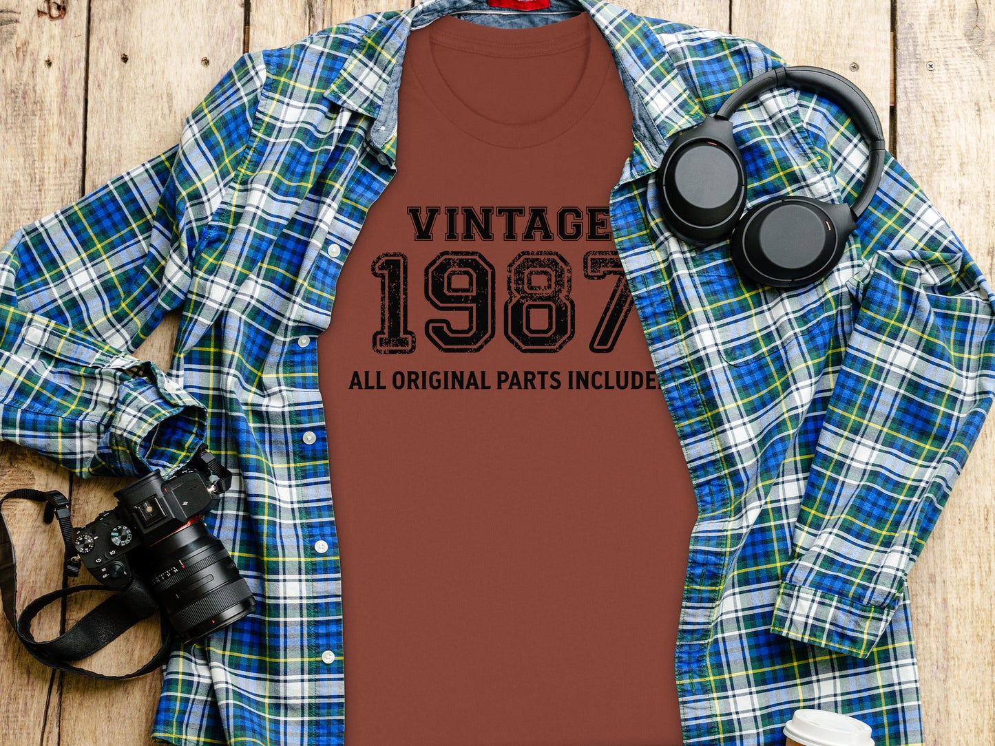 Vintage 1987 All Original Parts Included Birthday T-Shirt