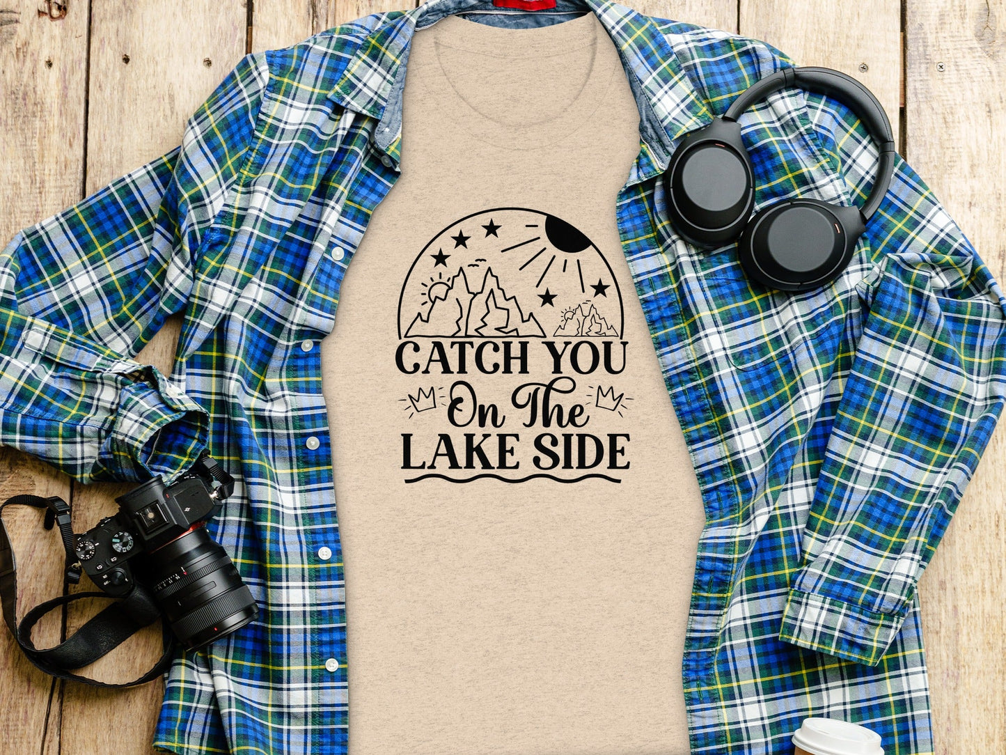 Catch You On The Lake Side Graphic Design Unisex T-Shirt