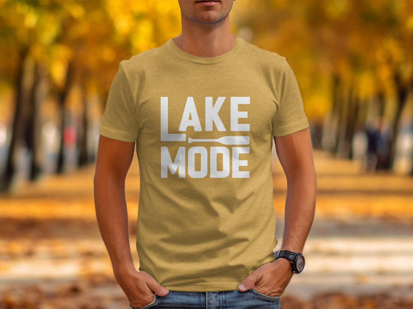 Embrace the Lake Life with Our Cool Lake Mode T-Shirt