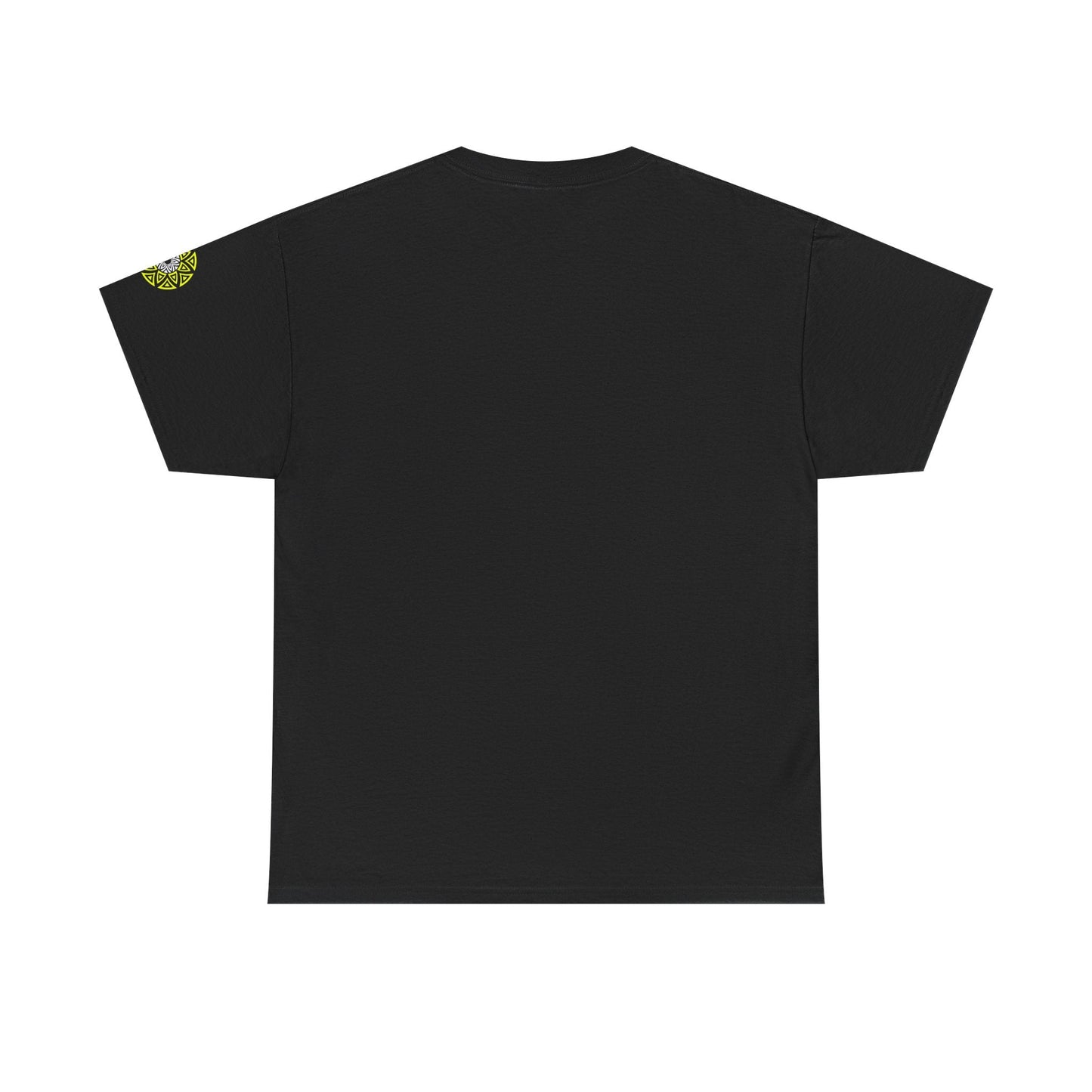 Geometric King Lion Neon Green TX T-Shirt