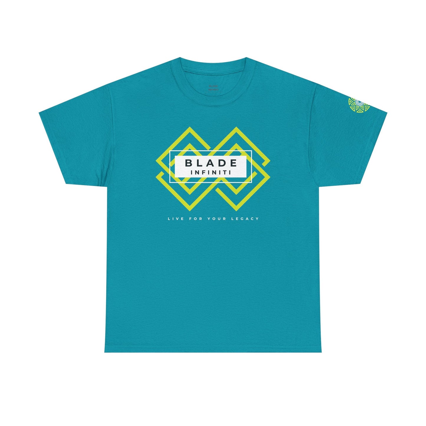 Geometric Odyssey Version 4 Neon Green T-Shirt