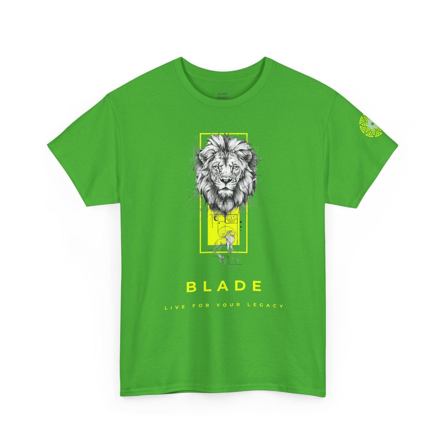Legacy King Neon Green Lion T-Shirt