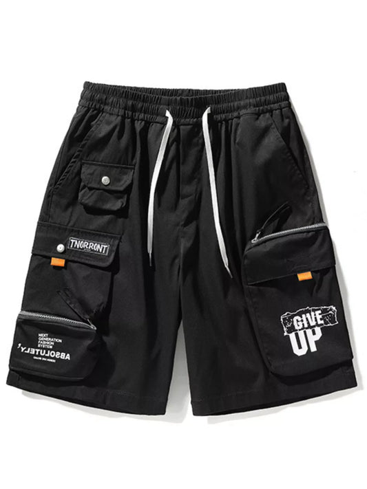 Men's Urban Style Multi-Pocket Cargo Shorts