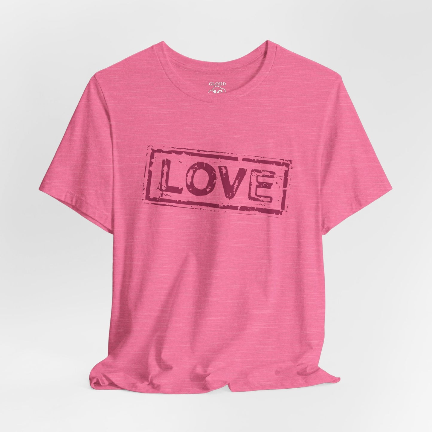 Love T-Shirt - Vintage Distressed Heart Graphic Tee
