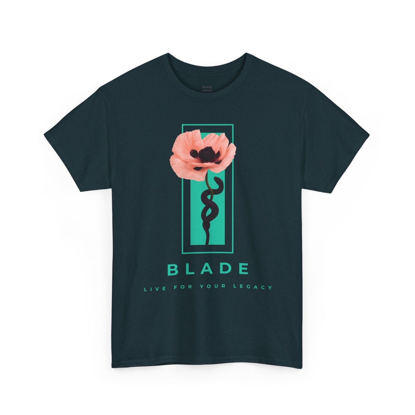 Venom Blossom Version 2 Pink/Indigo Floral T-Shirt