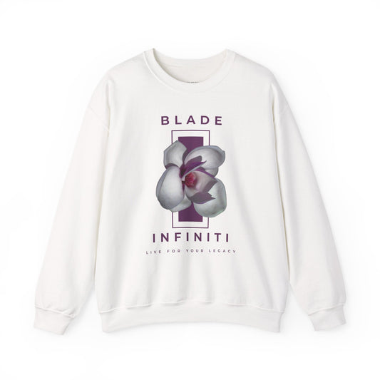 Essence of Infiniti Deep Acai Purple Unisex Crewneck Sweater