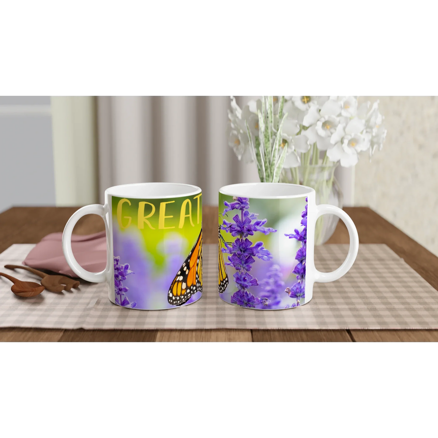 White 11oz Ceramic Mug