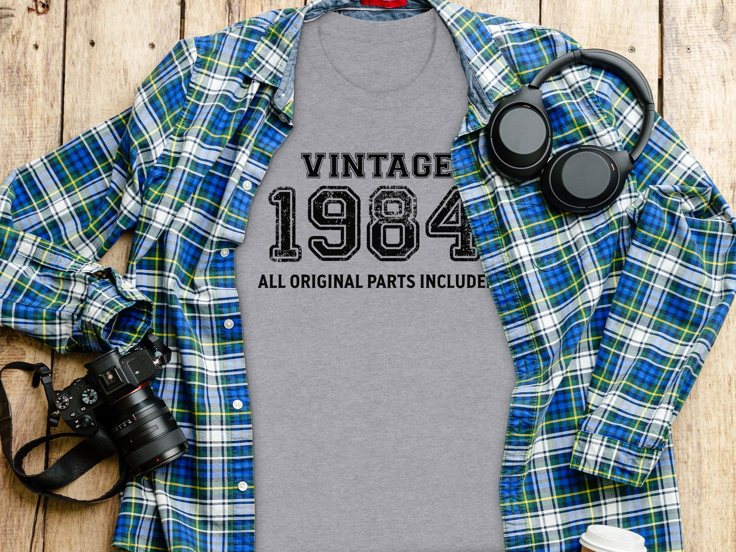 Vintage 1984 All Original Parts Included Birthday T-Shirt