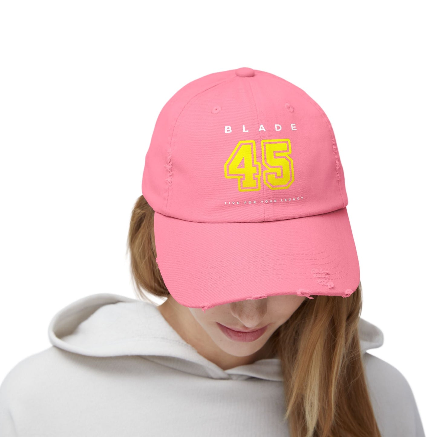 Blade 45 Golden Yellow /White Hat/Cap