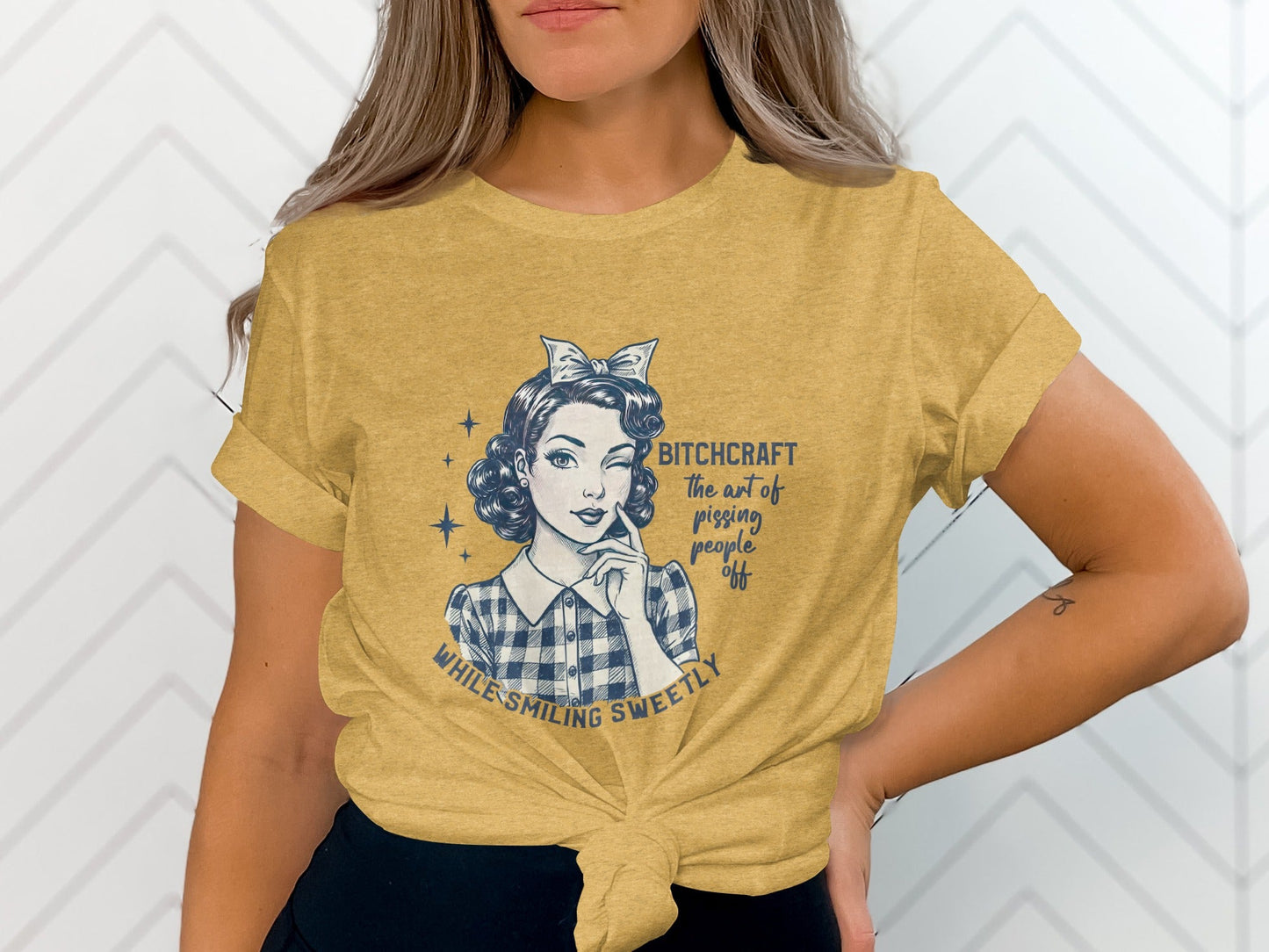 Bitchcraft The Art Of Pissing People Off Graphic T-Shirt