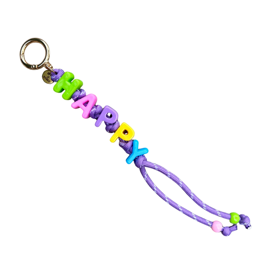 HAPPY ♡ bag charm