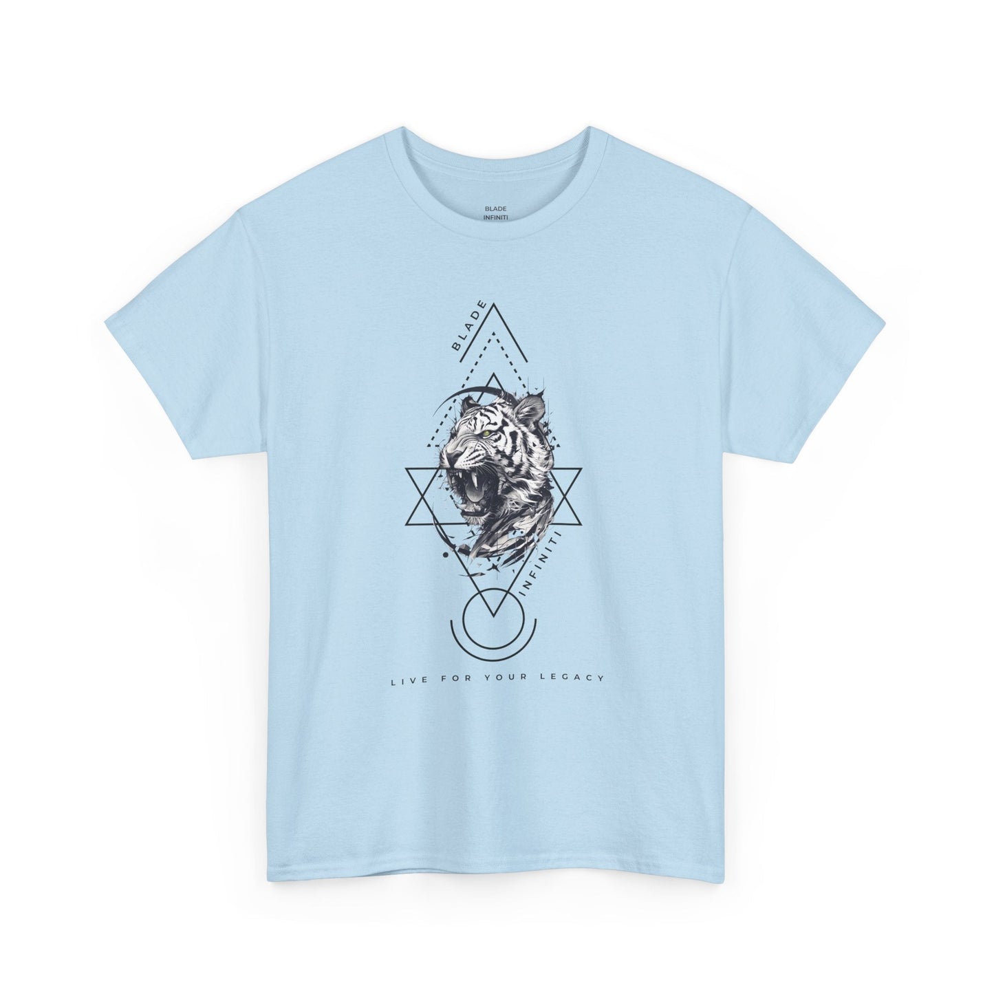 Geometric King Black TX Tiger T-Shirt