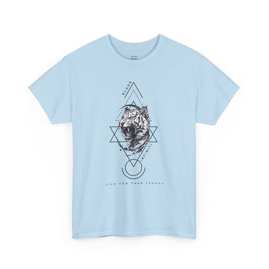 Geometric King Black TX Tiger T-Shirt
