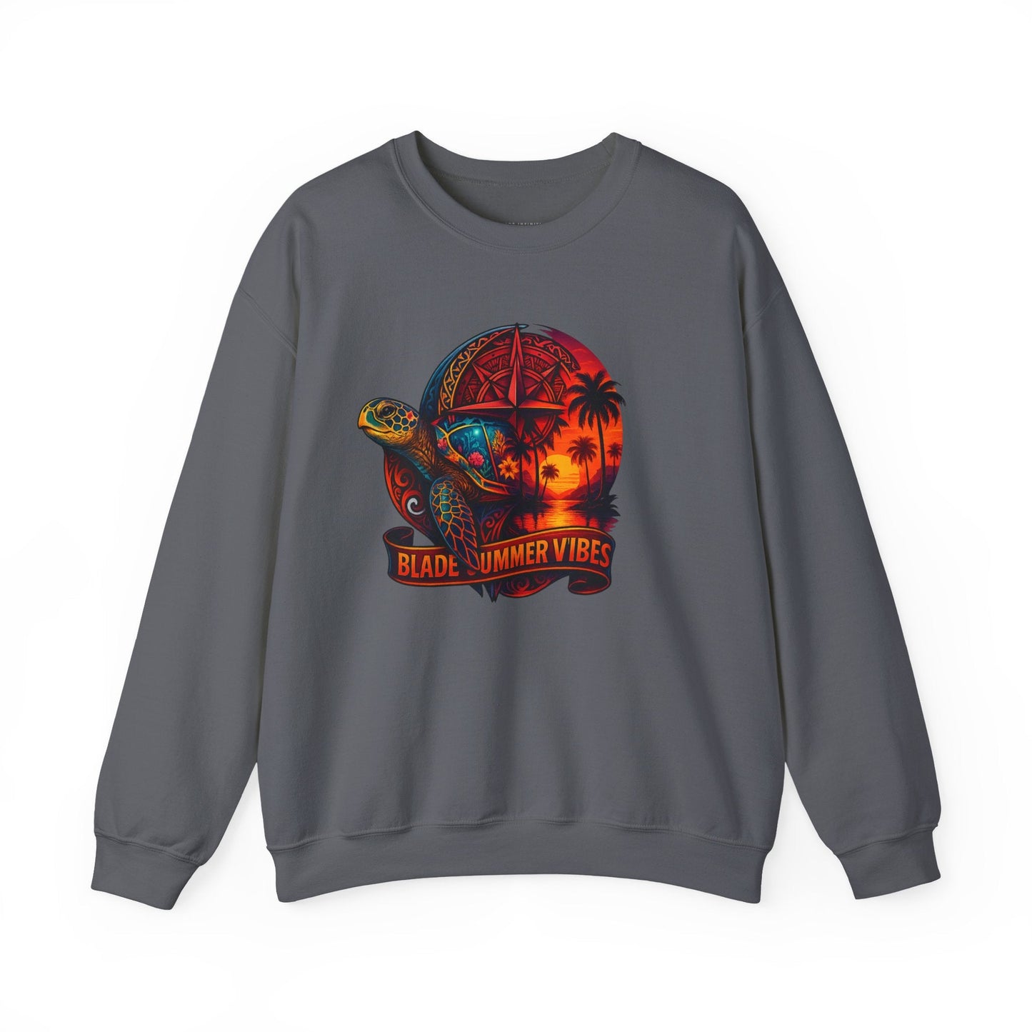 Aztec Turtle Unisex Crewneck Sweater