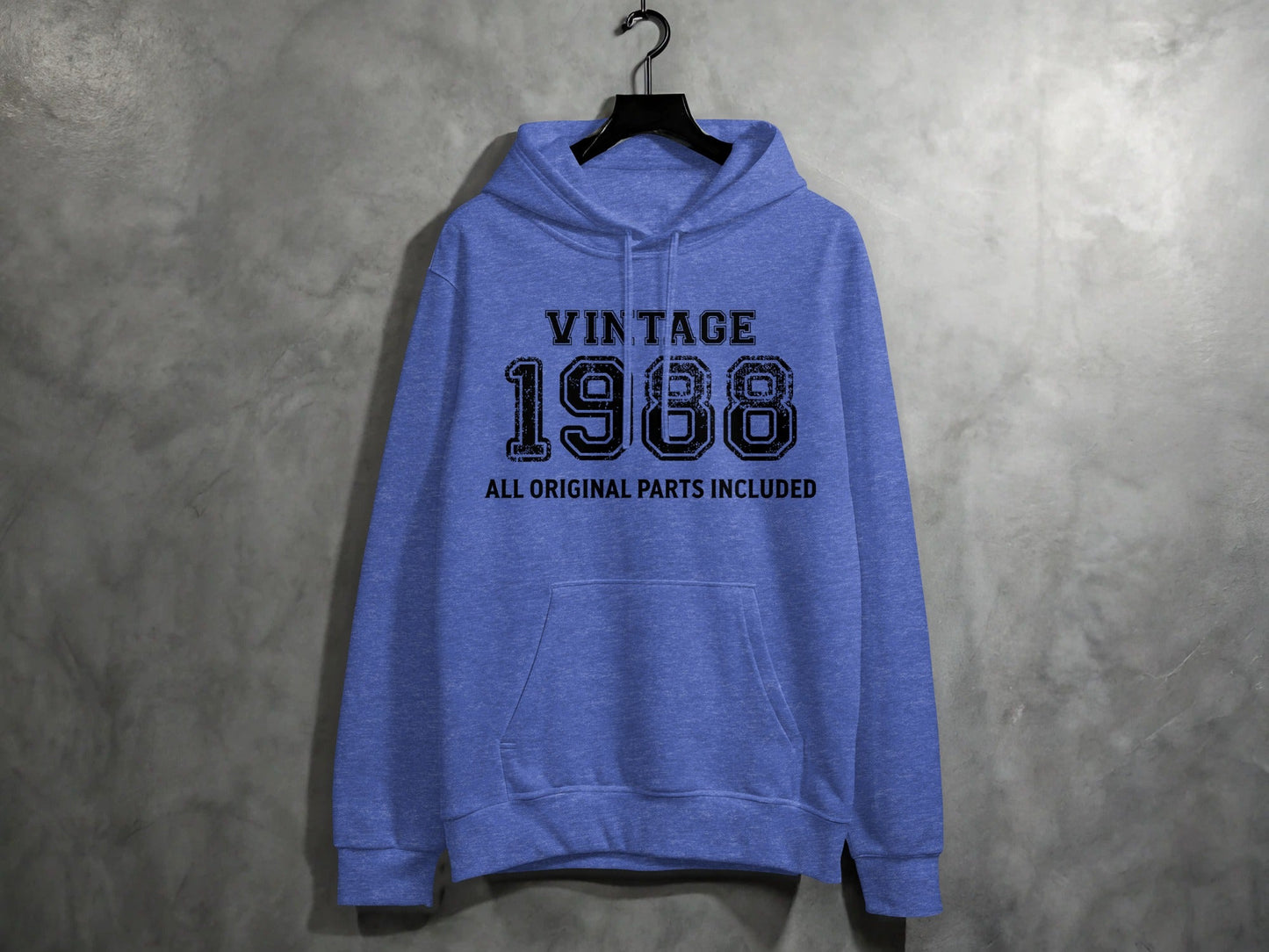Vintage 1988 All Original Parts Included Design Hoodie