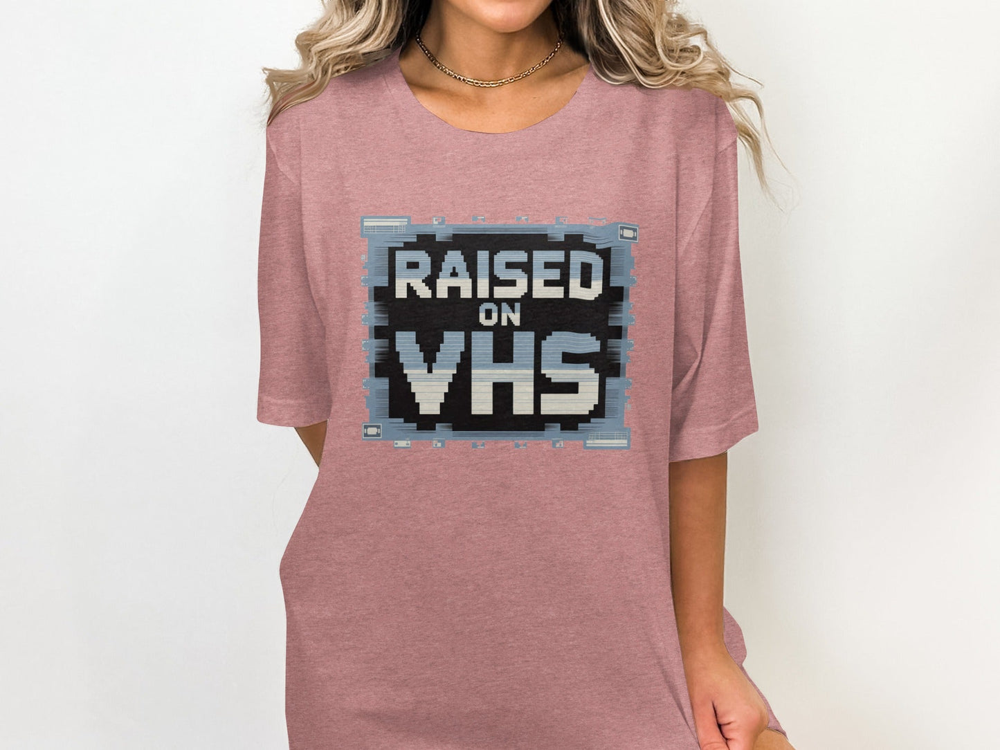 Raised on VHS Cassette Retro Design Cool T-Shirt