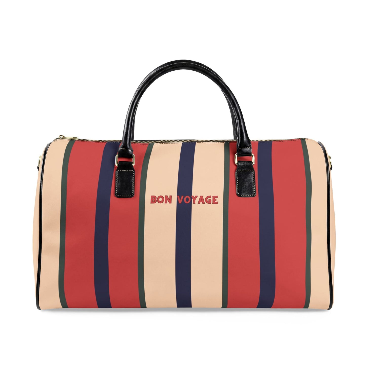 Chic Leather Travel Bag — Bon Voyage