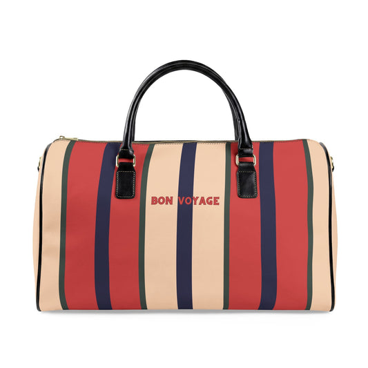 Chic Leather Travel Bag — Bon Voyage