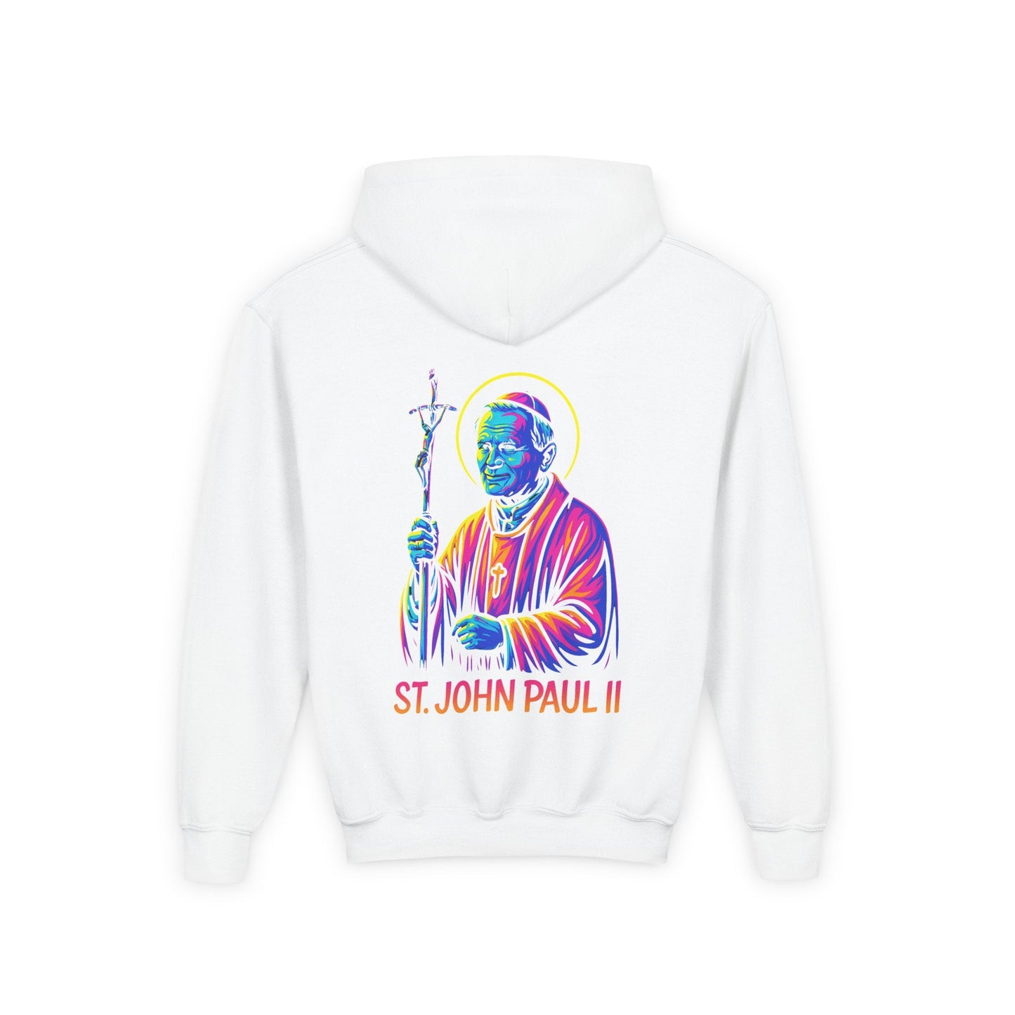 St. John Paul II | Kids Catholic Hoodie | Be Not Afraid