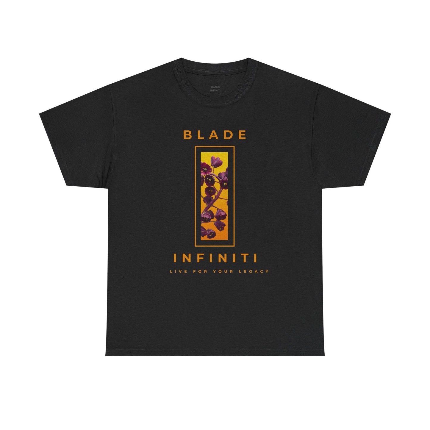 Essence of Infiniti Orange/Purple/Floral T-Shirt