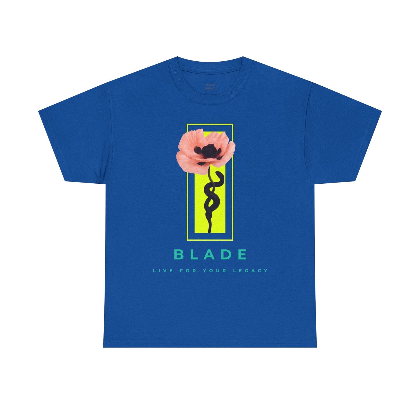 Venom Blossom Pink/Indigo/Neon Green Floral T-Shirt
