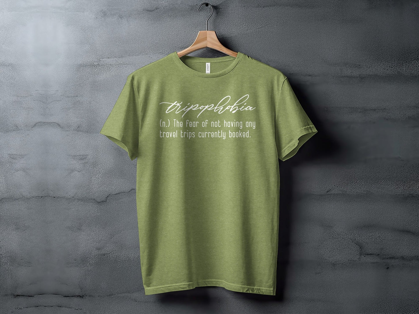 Tripophobia Definition The Fear Of Travel Trips T-Shirt