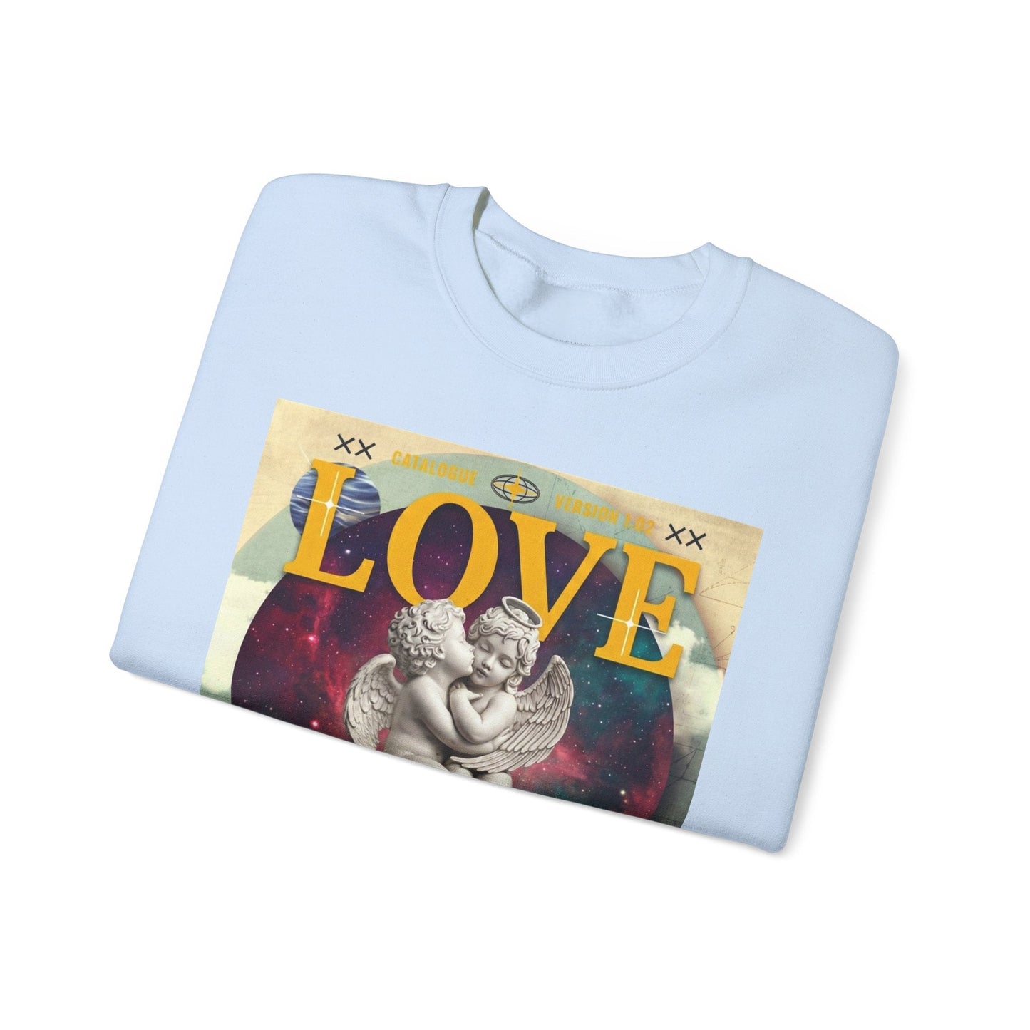 Celestial Love, Infiniti Unisex Crewneck Sweater