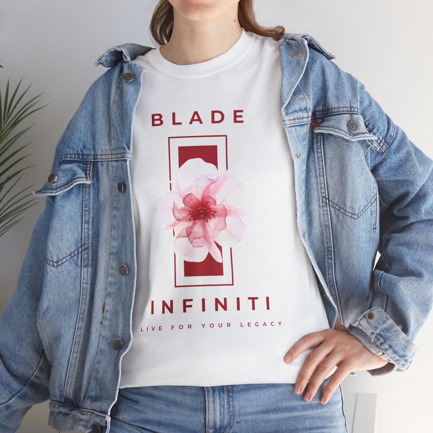 Essence of Infiniti Red/Pink Floral T-Shirt