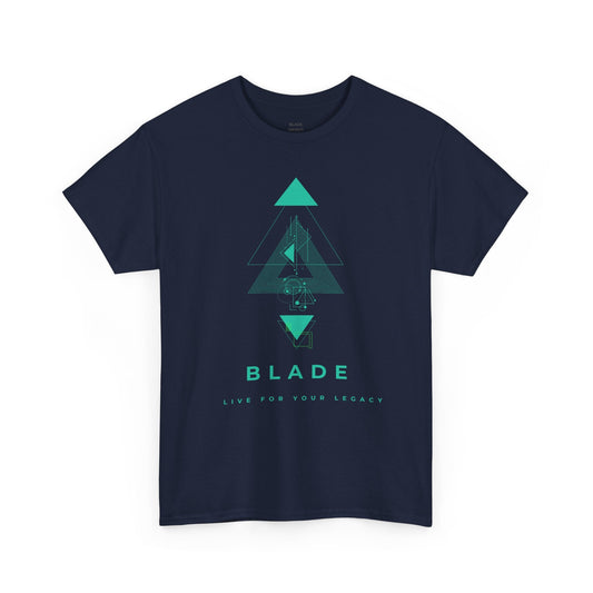 Geometric Odyssey Version 3 Teal/Green T-Shirt