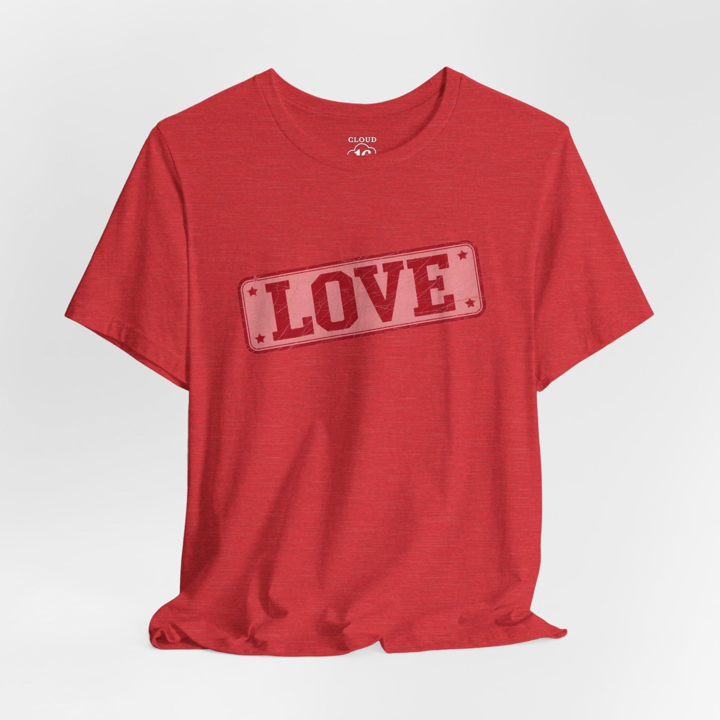 Love T-Shirt - Vintage Distressed Love Graphic Tee
