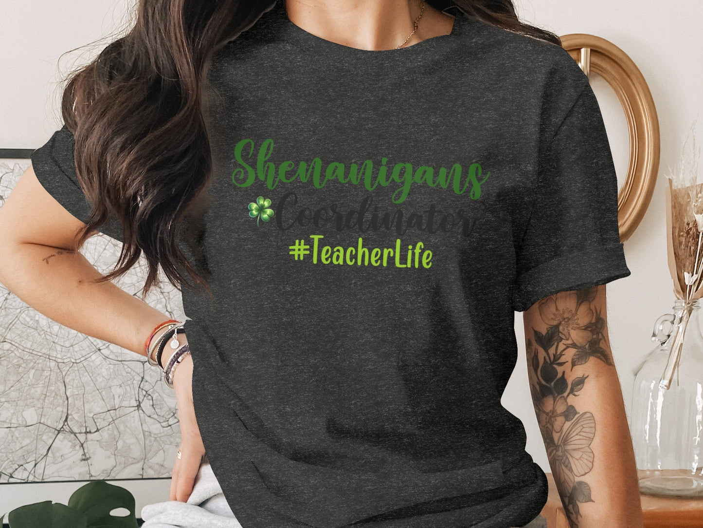 Shenanigans Coordinator Teacher Life St Patricks Day T-Shirt