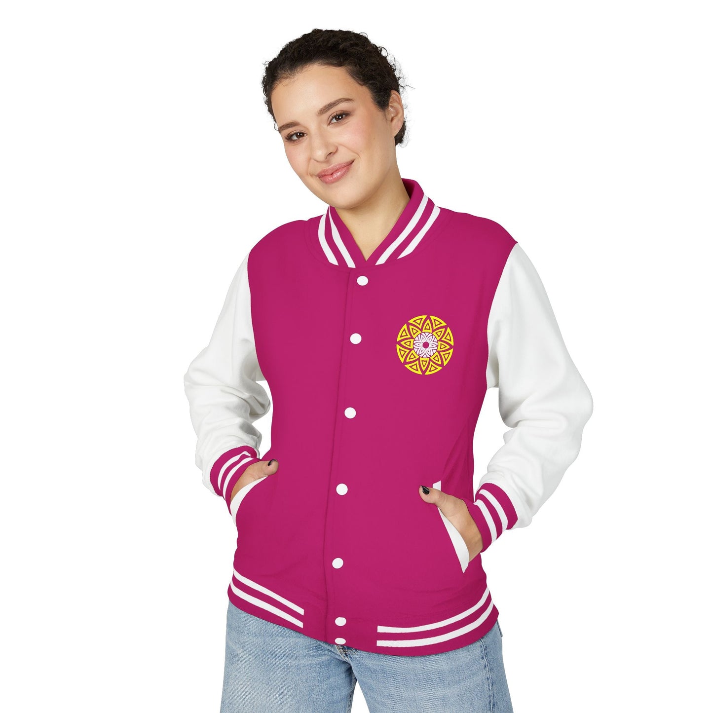 Blade 45 Golden Yellow/White Letterman Jacket
