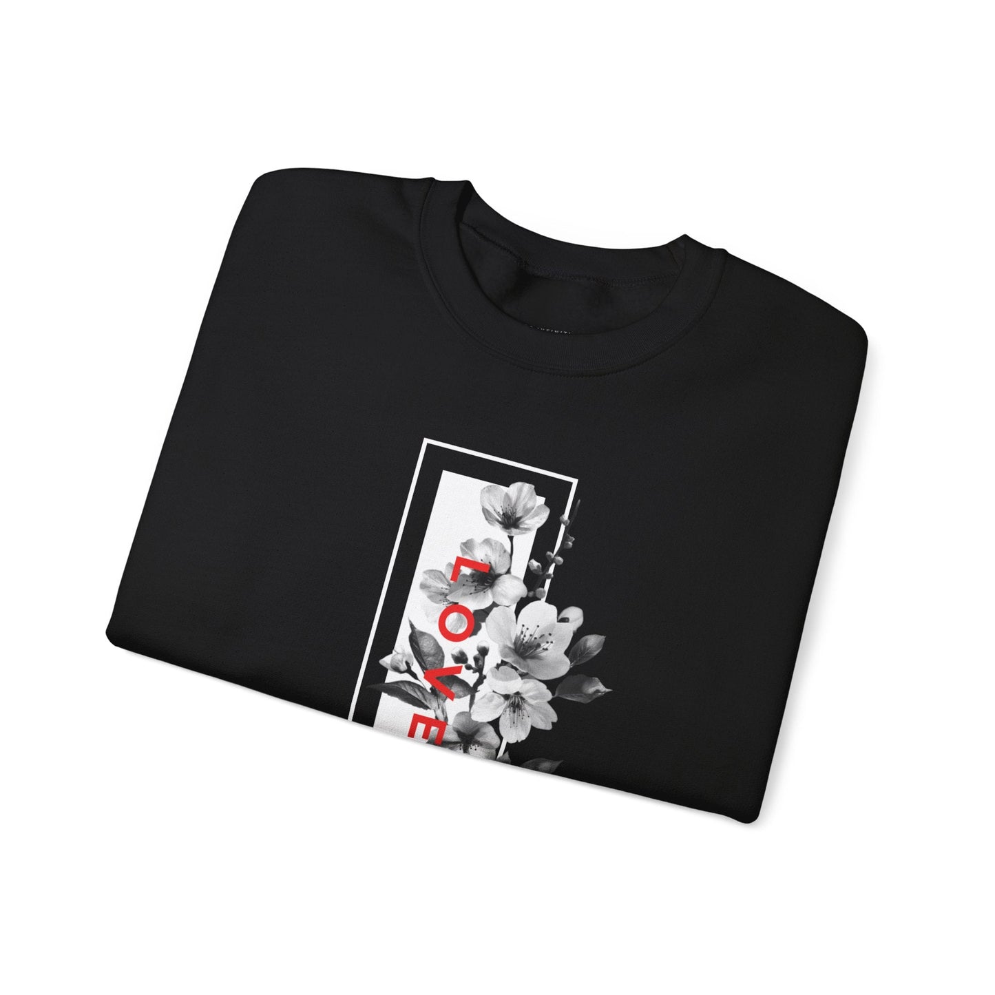 Bloom Bae Red/White Floral Love, Infiniti Sweater
