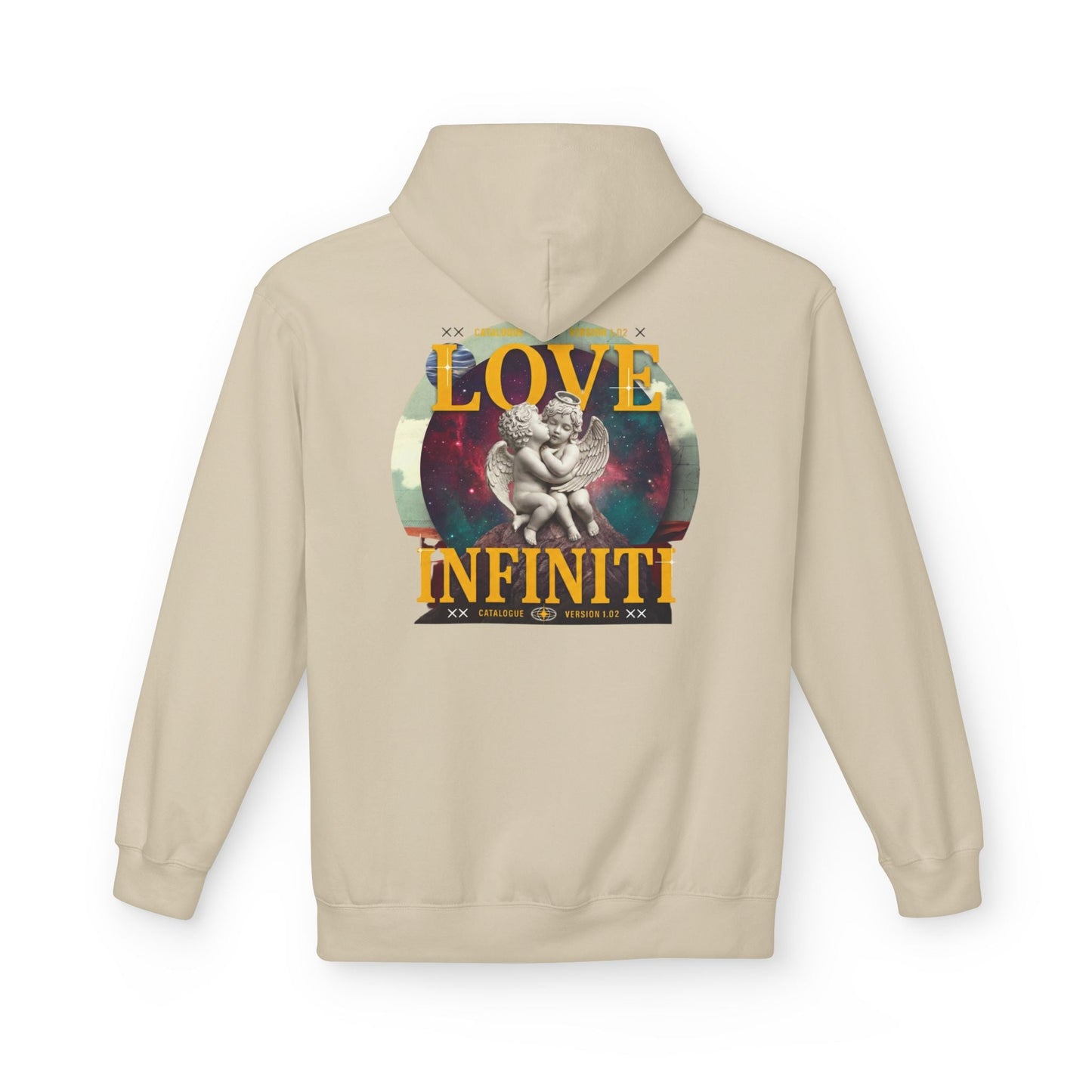 Celestial Love, Infiniti Unisex Couples Hoodie