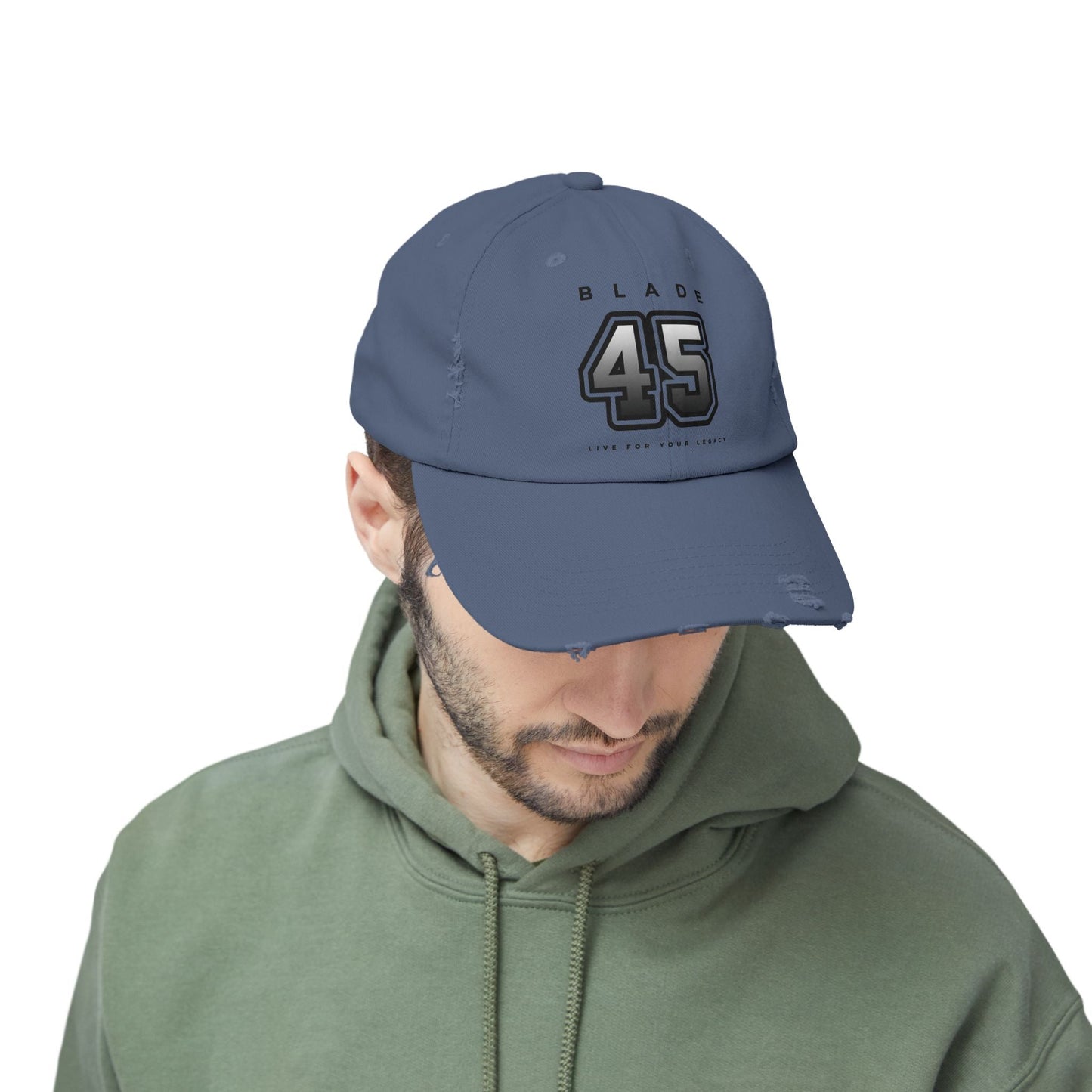 Blade 45 Trendy Unisex Distressed Hat/Cap