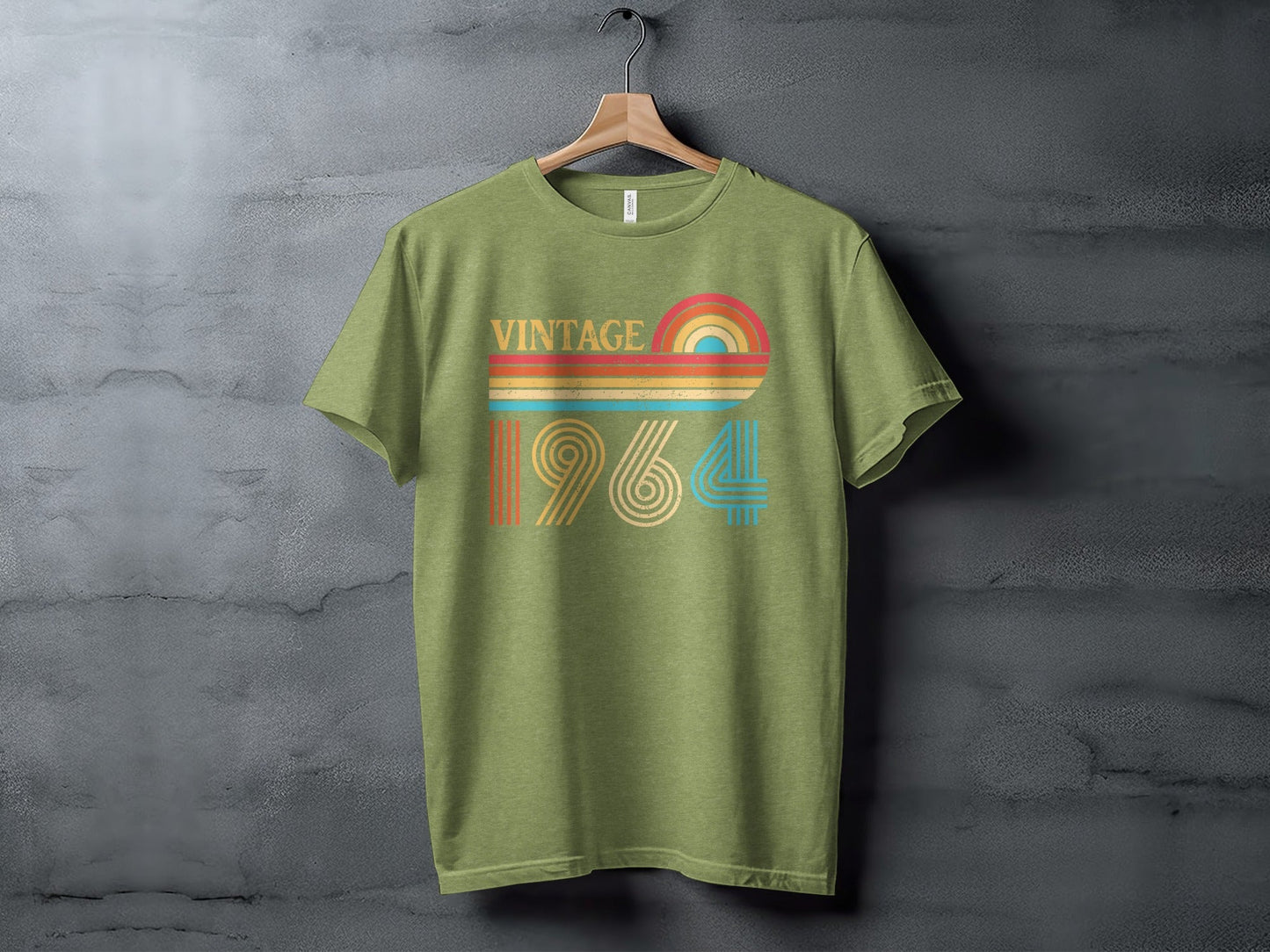 Groovy Vintage 1964 Retro Birthday Gift Idea T-Shirt
