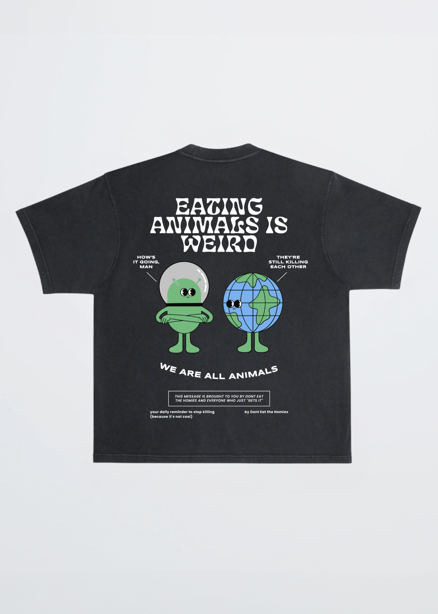 EATING ANIMALS IS WEIRD