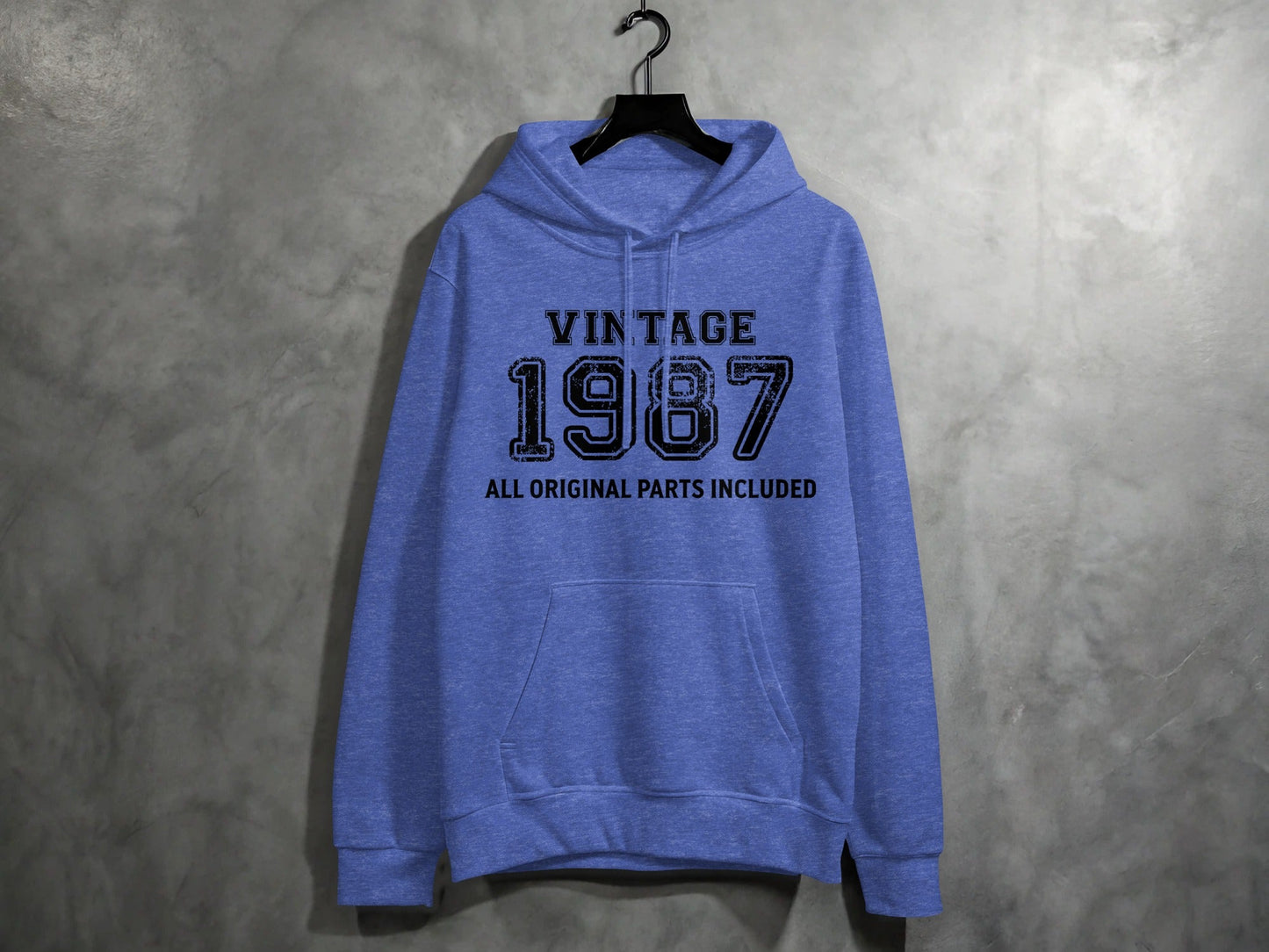 Vintage 1987 All Original Parts Included Design Hoodie
