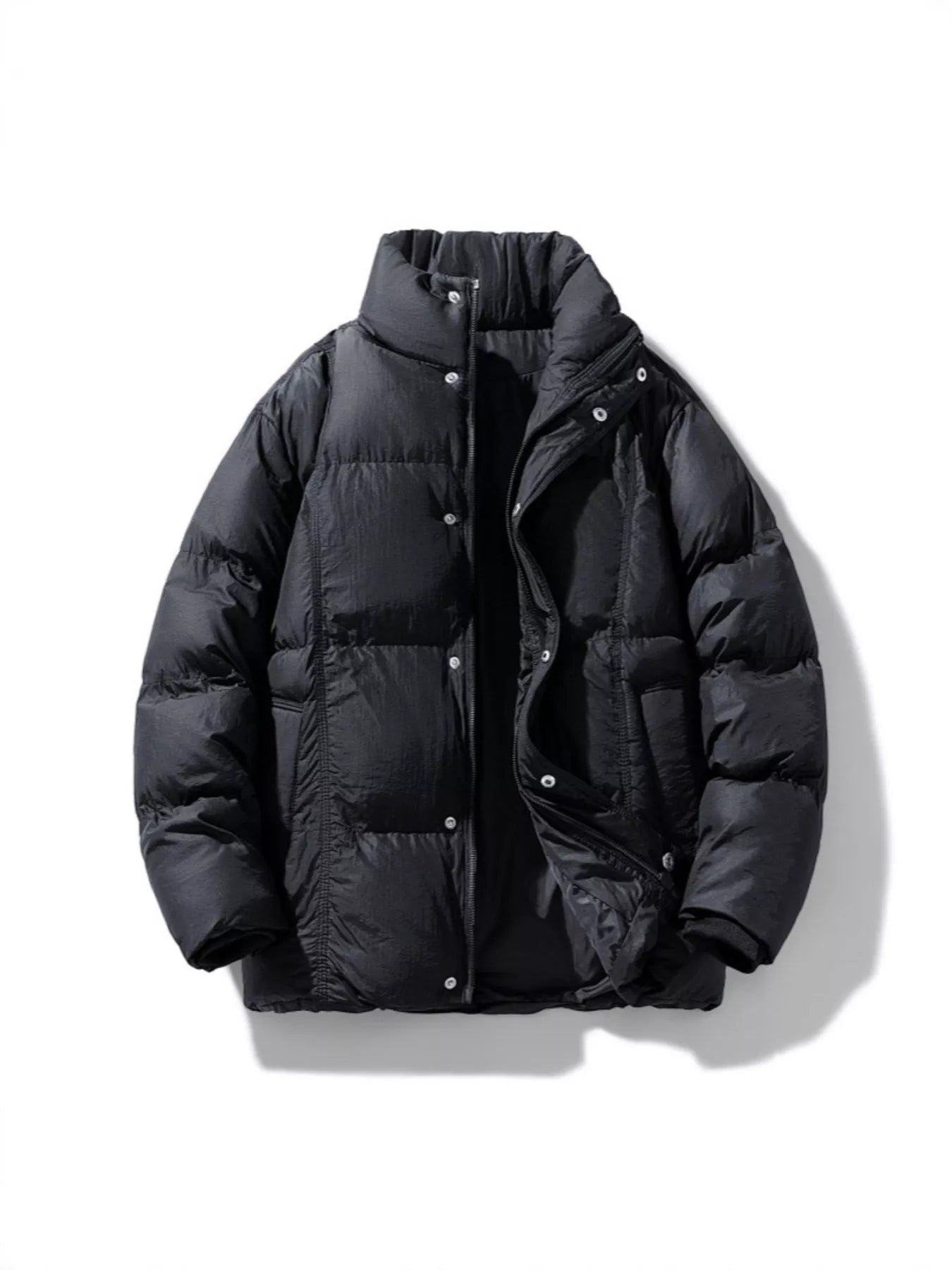 Men's Plus Size Warm Padded Puffer Jacket