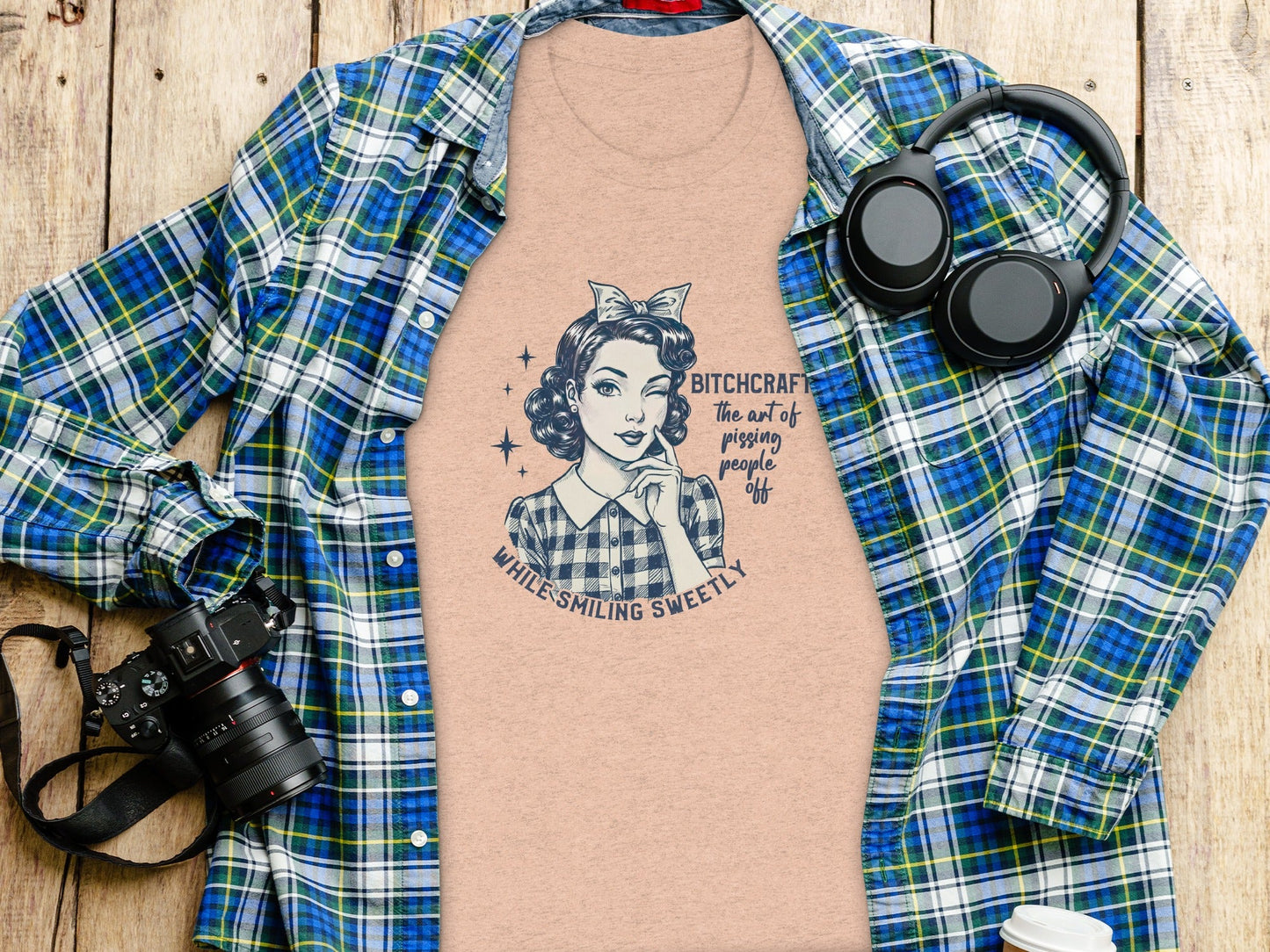 Bitchcraft The Art Of Pissing People Off Graphic T-Shirt