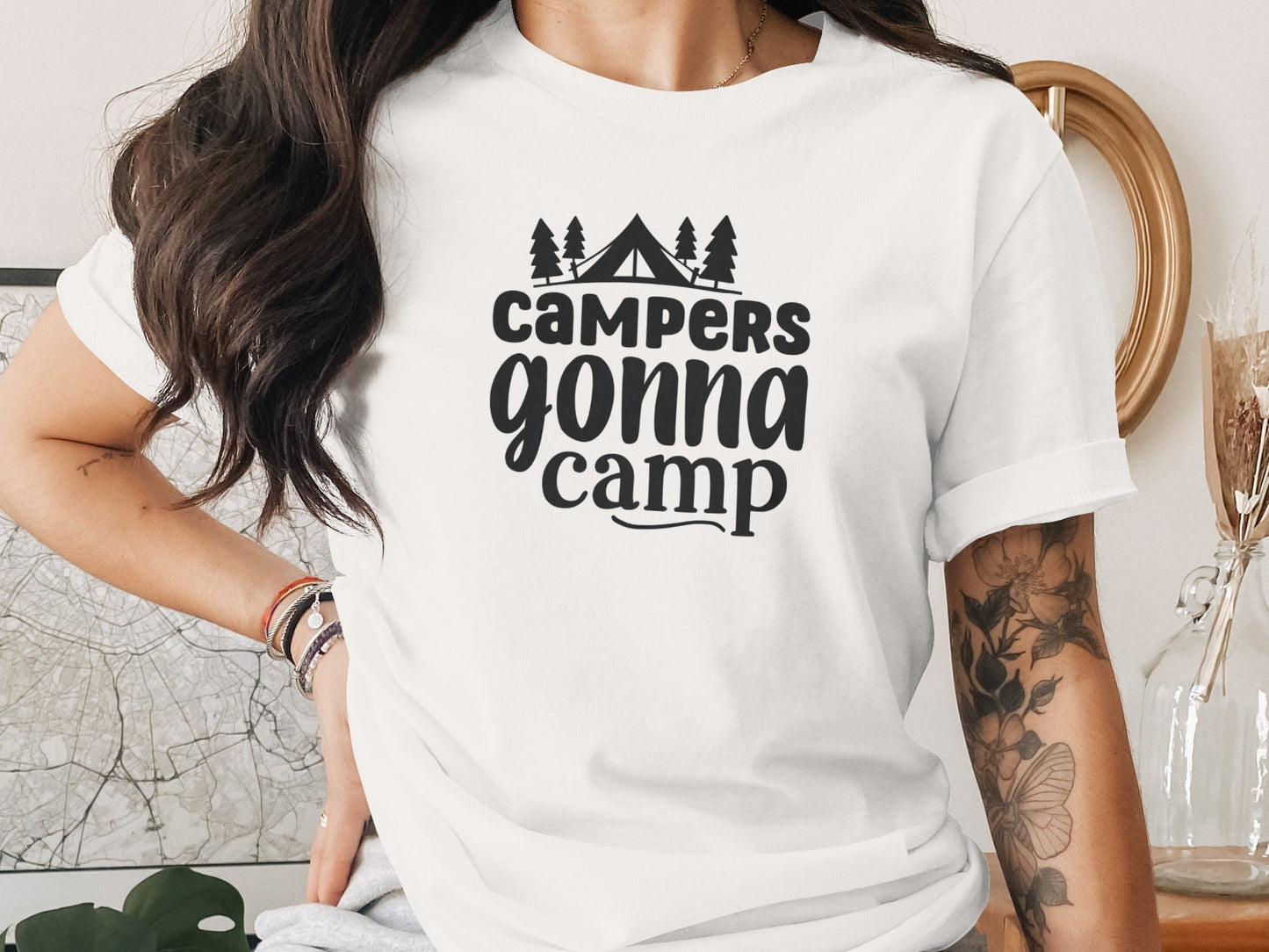 Campers Gonna Camp Camping Outdoor Adventure T-Shirt