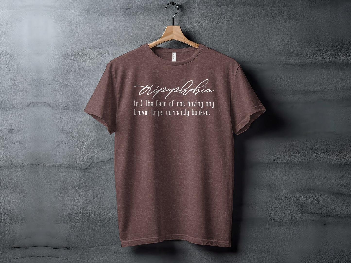 Tripophobia Definition The Fear Of Travel Trips T-Shirt
