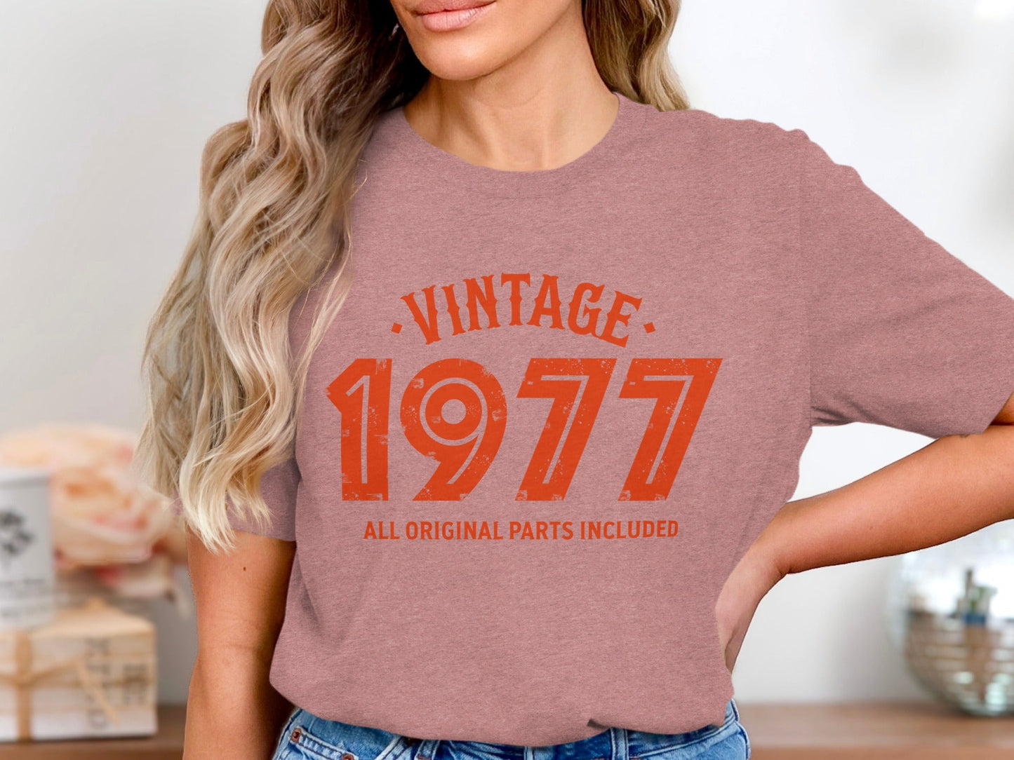 Vintage 1977 All Original Parts Included Design T-Shirt